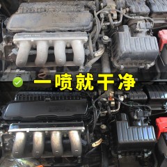 汽車發(fā)動(dòng)機(jī)外部清洗劑引擎機(jī)艙倉外表去重油污泡沫清潔液機(jī)頭水  650ml/瓶