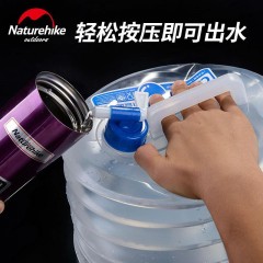 便攜式折疊水桶 戶外食品級(jí)PE飲用水桶 超輕大號(hào)車(chē) 用儲(chǔ)水桶 旅行